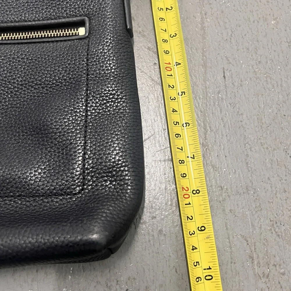 Kate Spade New York Pebbled Leather Crossbody Bag Black Tassel Zip Purse - Picture 10 of 16